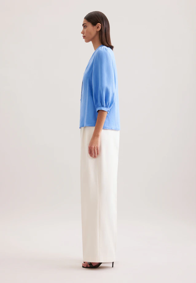 Tunique Uni in Bleu Clair |  Seidensticker Onlineshop