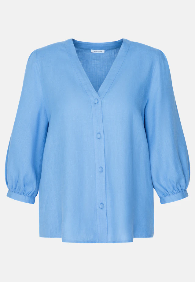 Tunique Uni in Bleu Clair |  Seidensticker Onlineshop