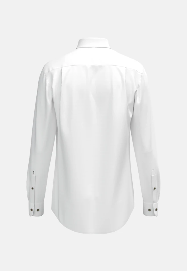 Regular Chemise d'affaires Uni dans Blanc | Boutique en ligne Seidensticker