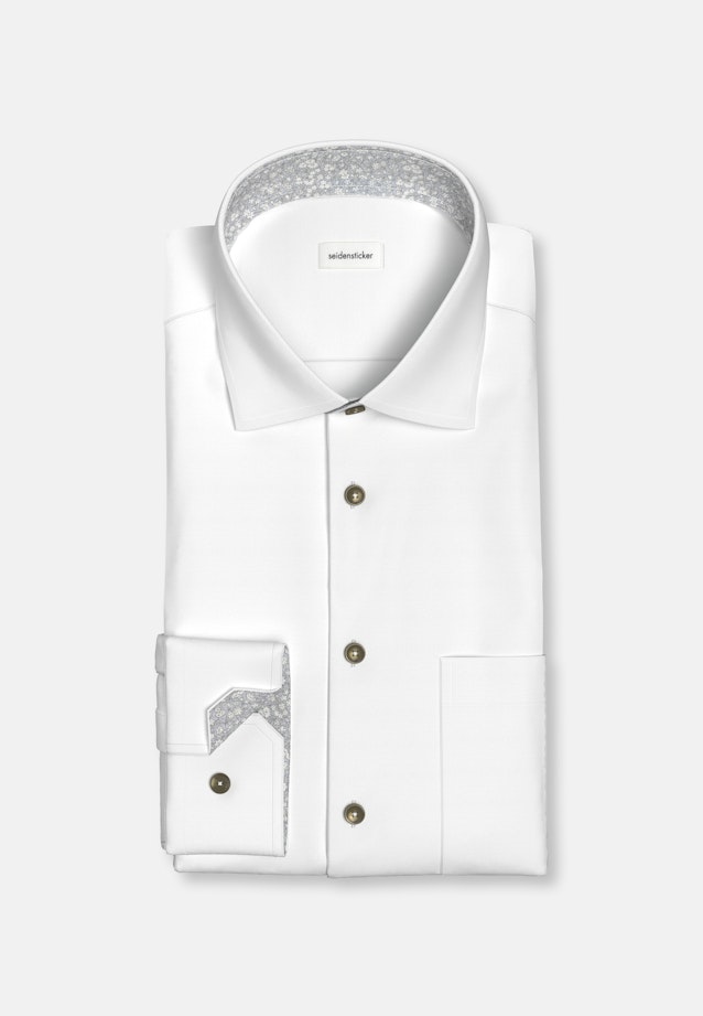 Regular Business shirt Uni in White |  Seidensticker Onlineshop
