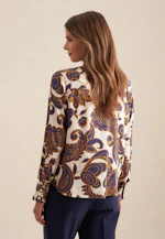 Chemisier chemise Paisley in Bleu Moyen |  Seidensticker Onlineshop