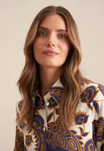 Chemisier chemise Paisley in Bleu Moyen |  Seidensticker Onlineshop