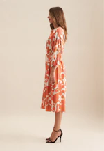 Robe Paisley in Rose Fuchsia |  Seidensticker Onlineshop
