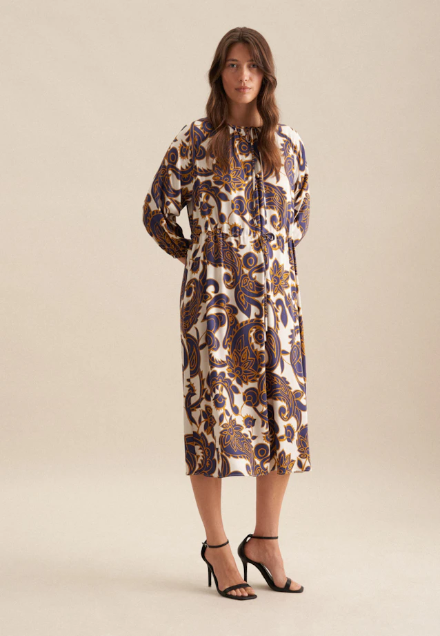 Robe Paisley in Bleu Moyen |  Seidensticker Onlineshop