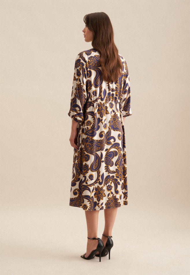 Kleid Paisley in Mittelblau | Seidensticker Onlineshop