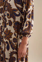 Robe Paisley in Bleu Moyen |  Seidensticker Onlineshop