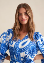 Robe Paisley in Bleu Moyen |  Seidensticker Onlineshop