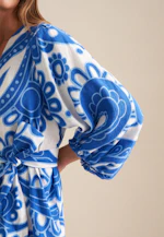 Robe Paisley in Bleu Moyen |  Seidensticker Onlineshop