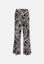 Regular Trousers Paisley in Black |  Seidensticker Onlineshop