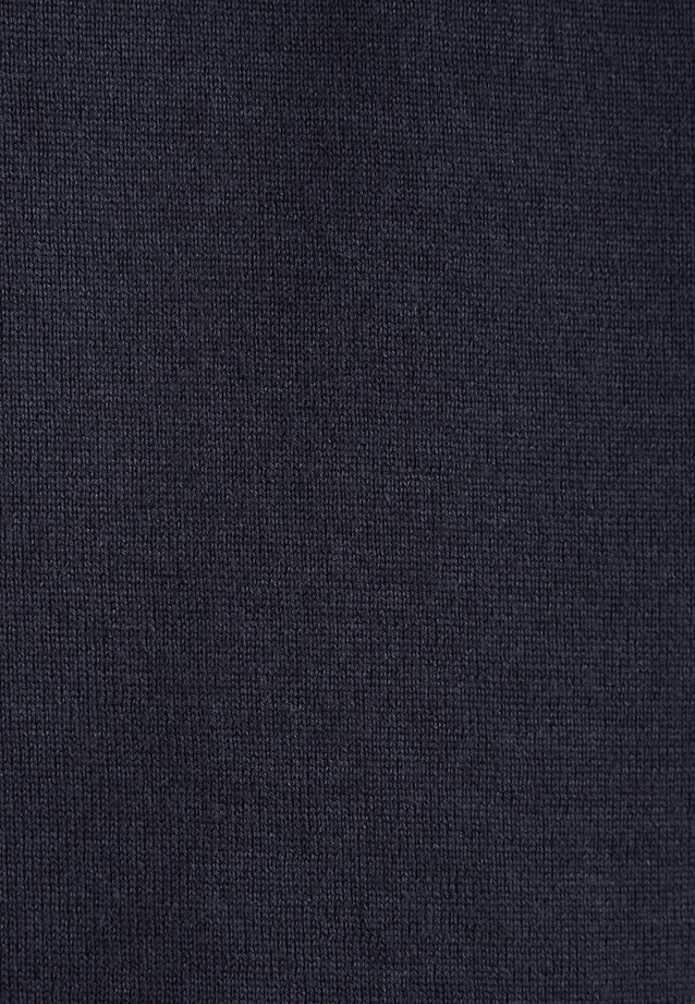 Cardigan léger en laine et soie in Bleu Foncé |  Seidensticker Onlineshop