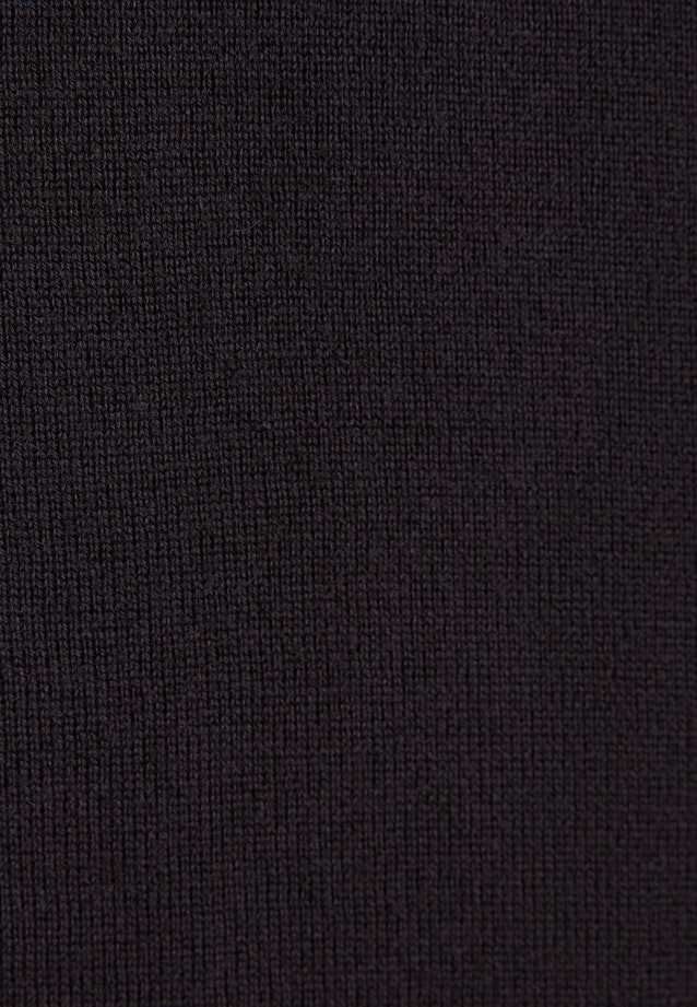 Leichter Strick Cardigan aus Wolle und Seide in Schwarz |  Seidensticker Onlineshop