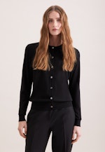 Cardigan léger en laine et soie in Noir |  Seidensticker Onlineshop