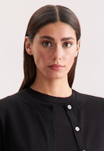 Leichter Strick Cardigan aus Wolle und Seide in Schwarz |  Seidensticker Onlineshop