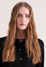 Leichter Strick Cardigan aus Wolle und Seide in Schwarz |  Seidensticker Onlineshop