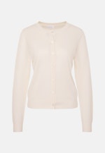 Leichter Strick Cardigan aus Wolle und Seide in Ecru |  Seidensticker Onlineshop