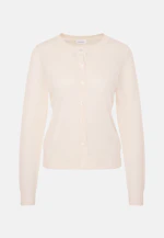 Leichter Strick Cardigan aus Wolle und Seide in Ecru |  Seidensticker Onlineshop