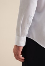 Slim Business Hemd Streifen in Mittelblau |  Seidensticker Onlineshop