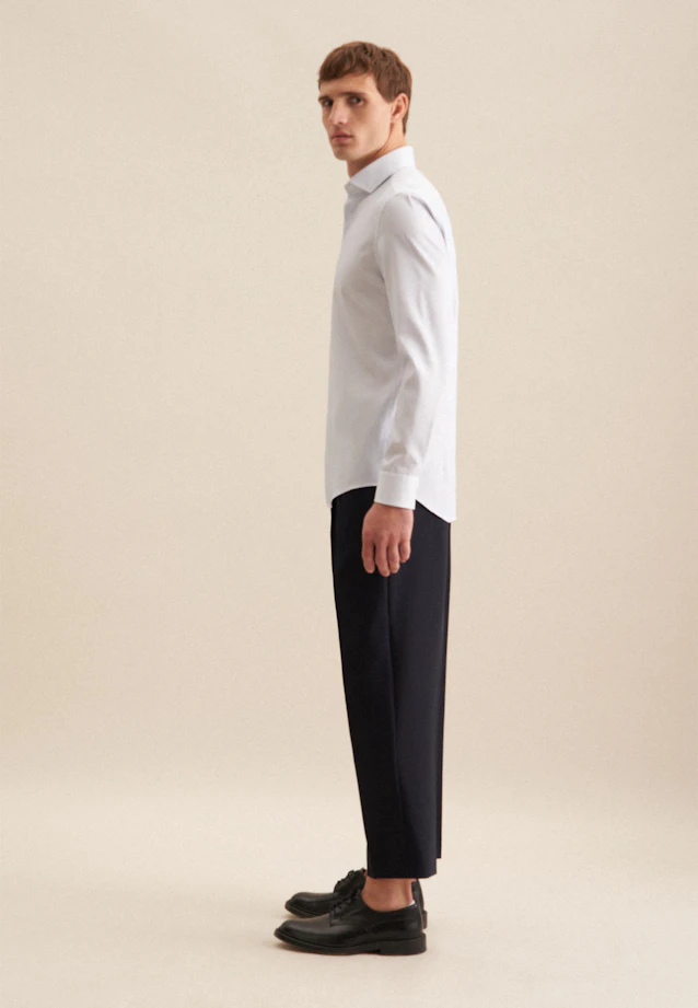 Slim Business shirt Stripe in Medium Blue |  Seidensticker Onlineshop