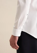 Slim Business Hemd Kleinmuster in Weiß |  Seidensticker Onlineshop