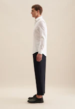 Slim Business Hemd Kleinmuster in Weiß |  Seidensticker Onlineshop