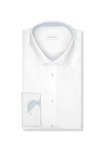 Slim Business Hemd Kleinmuster in Weiß |  Seidensticker Onlineshop