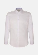 Slim Business Hemd Kleinmuster in Weiß |  Seidensticker Onlineshop