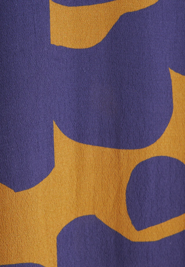 Kleid Geometrische Muster in Gelb |  Seidensticker Onlineshop