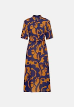 Kleid Geometrische Muster in Gelb |  Seidensticker Onlineshop