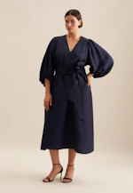 Kleid Uni in Dunkelblau |  Seidensticker Onlineshop