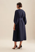 Kleid Uni in Dunkelblau |  Seidensticker Onlineshop
