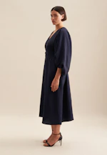 Kleid Uni in Dunkelblau |  Seidensticker Onlineshop