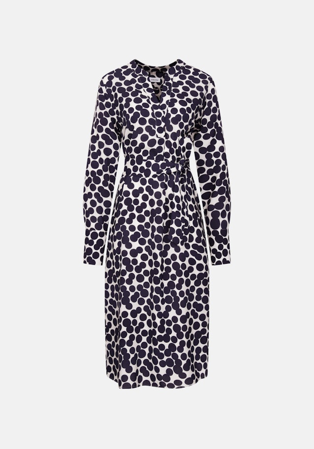 Kleid Punkte in Dunkelblau | Seidensticker Onlineshop