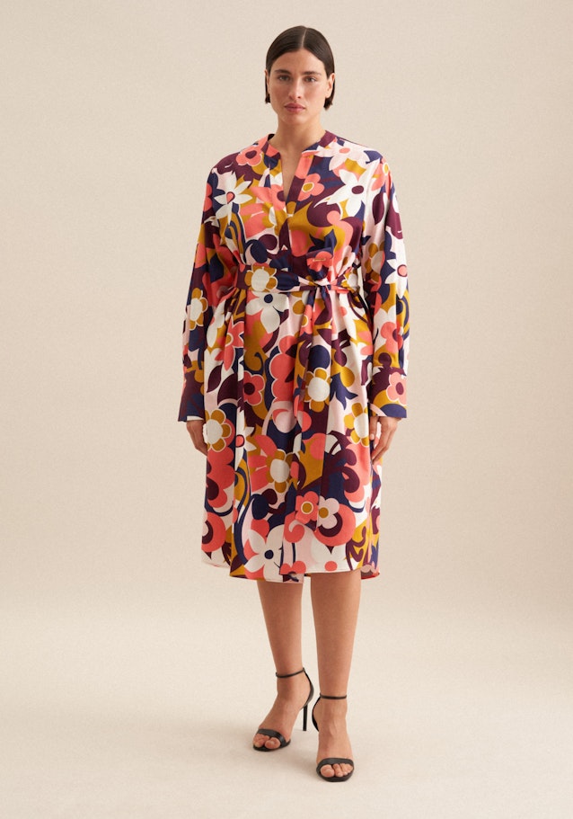Curvy Kragen Kleid Regular in Rosa/Pink | Seidensticker Onlineshop