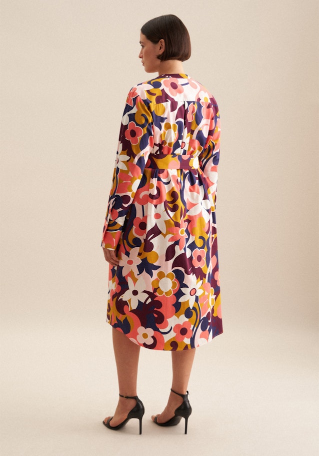 Curvy Kragen Kleid Regular in Rosa/Pink | Seidensticker Onlineshop