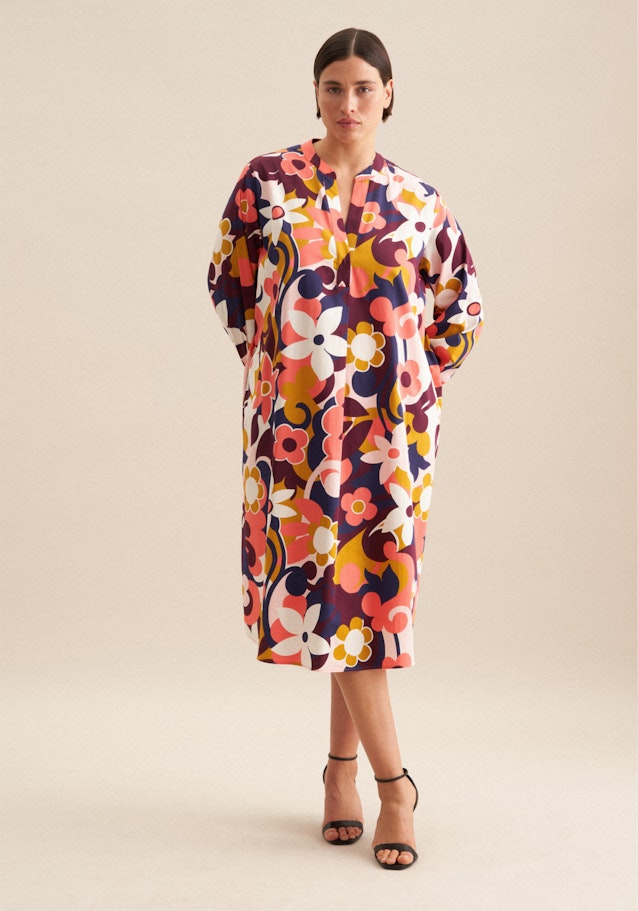 Curvy Kragen Kleid Regular in Rosa/Pink | Seidensticker Onlineshop