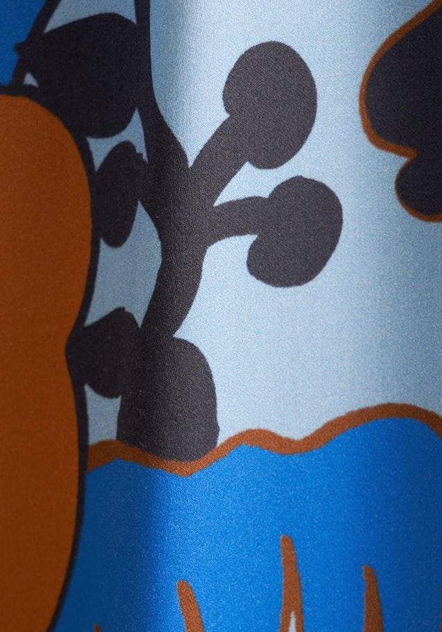Tunika Floral in Mittelblau | Seidensticker Onlineshop