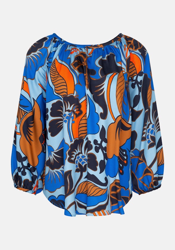 Tunika Floral in Mittelblau | Seidensticker Onlineshop