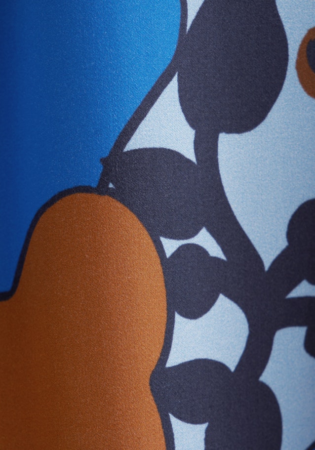 Kleid Floral in Mittelblau | Seidensticker Onlineshop