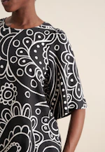 Chemisier Paisley in Noir |  Seidensticker Onlineshop