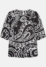 Chemisier Paisley in Noir |  Seidensticker Onlineshop