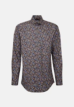 Regular Business Hemd Floral in Braun |  Seidensticker Onlineshop