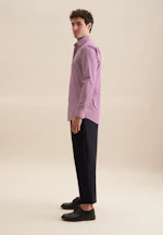 Regular Business Hemd Druck in Rosa/Pink |  Seidensticker Onlineshop