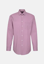Regular Business Hemd Druck in Rosa/Pink |  Seidensticker Onlineshop