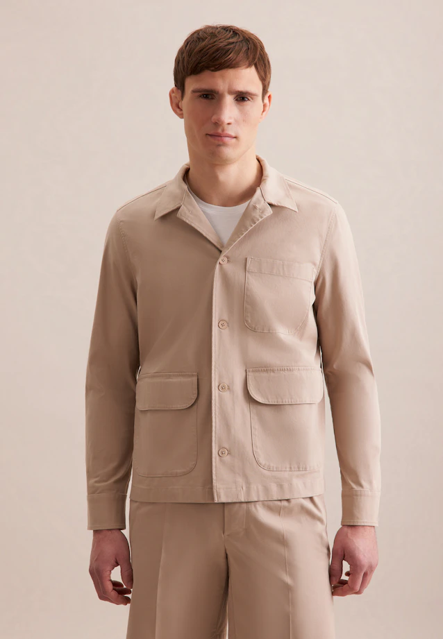 Jacke Uni in Braun |  Seidensticker Onlineshop
