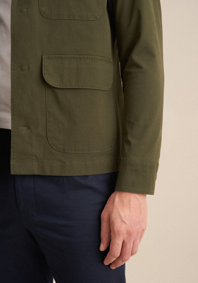 Veste Uni in Vert | Seidensticker Onlineshop
