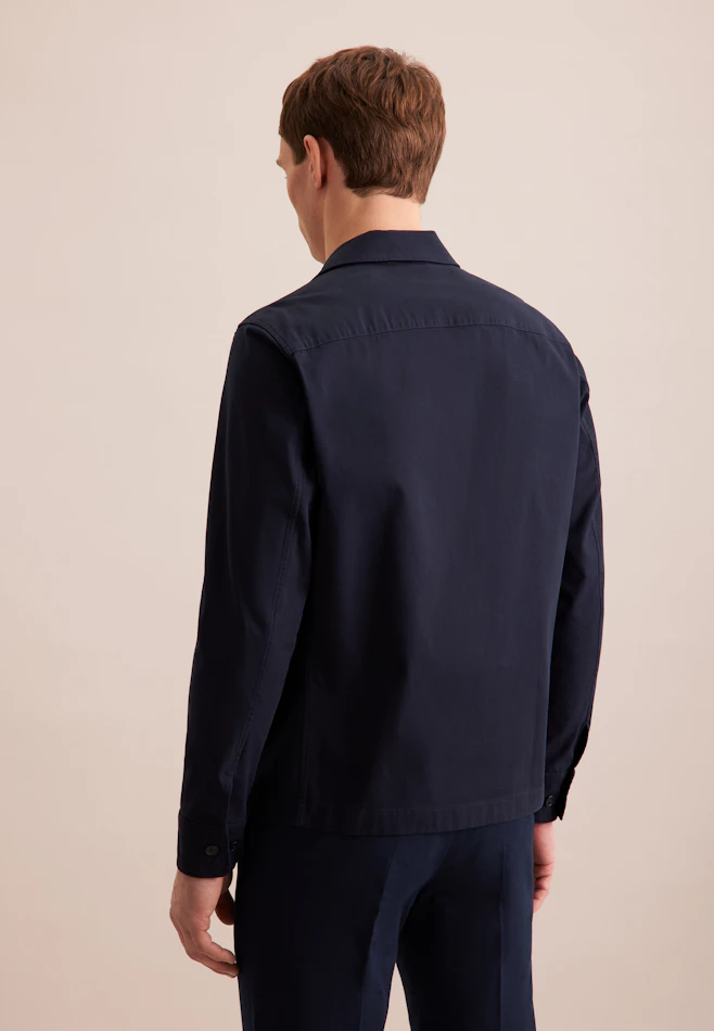 Jacke Uni in Dunkelblau | Seidensticker Onlineshop