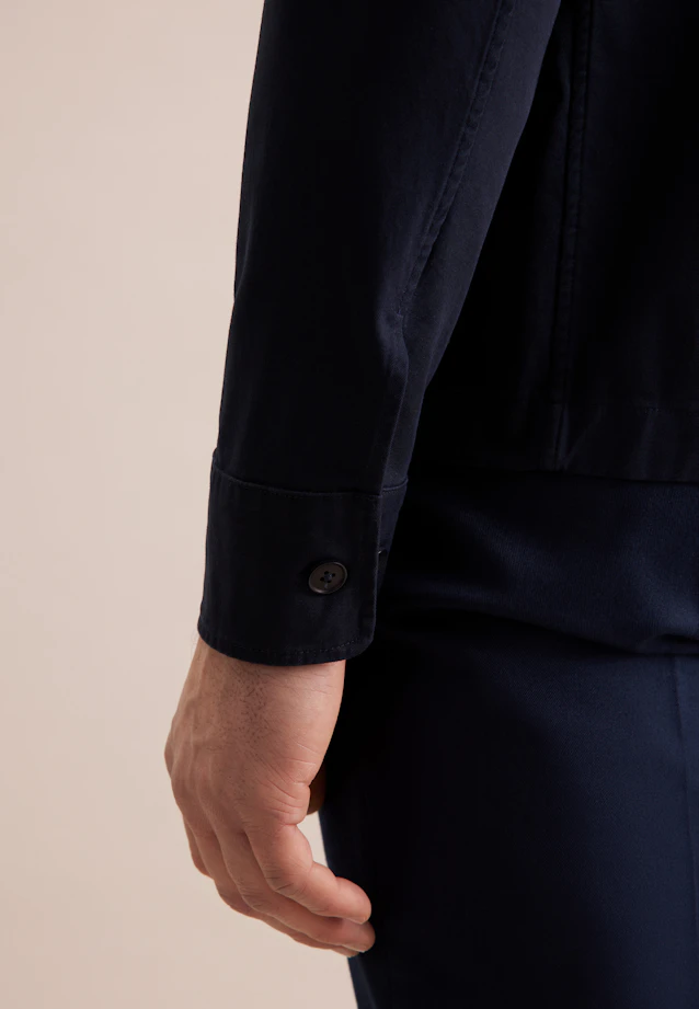 Jacke Uni in Dunkelblau |  Seidensticker Onlineshop