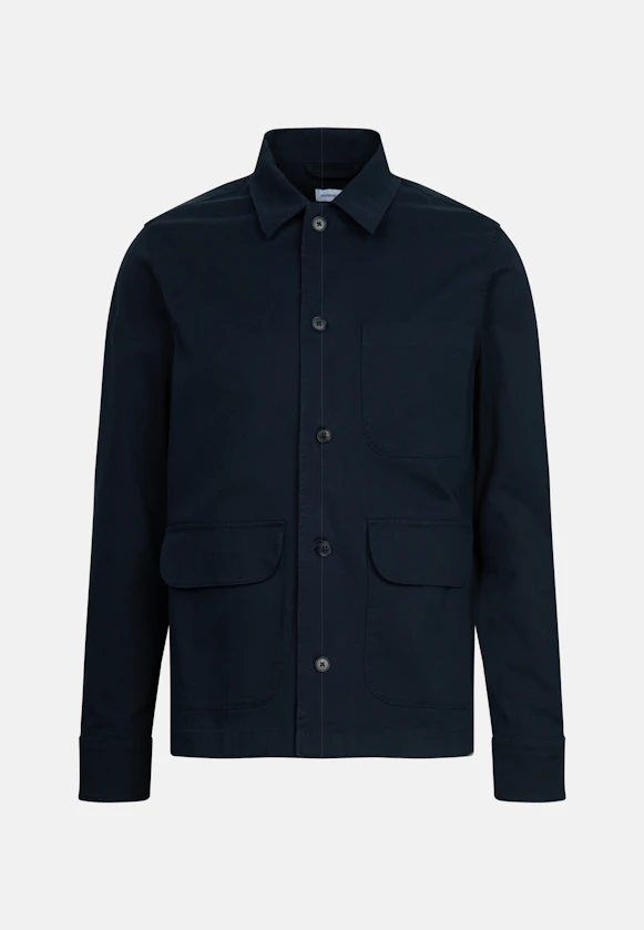Jacke Uni in Dunkelblau |  Seidensticker Onlineshop