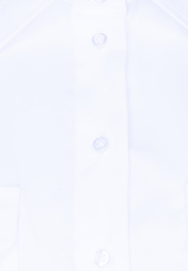 Hemdbluse Uni in Mittelblau |  Seidensticker Onlineshop