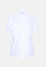 Hemdbluse Uni in Mittelblau |  Seidensticker Onlineshop